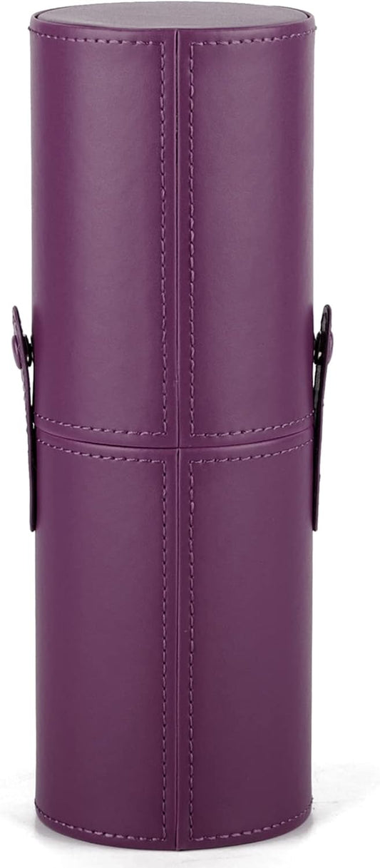 Makeup Bag for Purse Travel Makeup Pouch Mini Cosmetic Bag for Women Girls Y-Purple